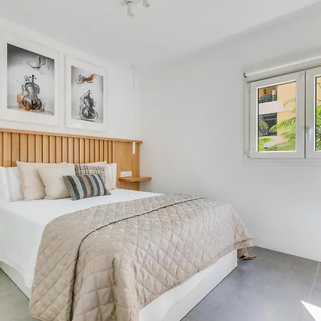 Daire Home2book Modern Olas Blues Maspalomas, Pool