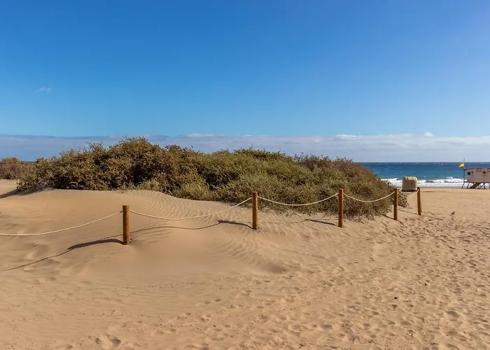 Lägenhet Home2book Modern Olas Blues Maspalomas, Pool Playa del Inglés