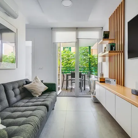 公寓 Home2book Modern Olas Blues Maspalomas, Pool *