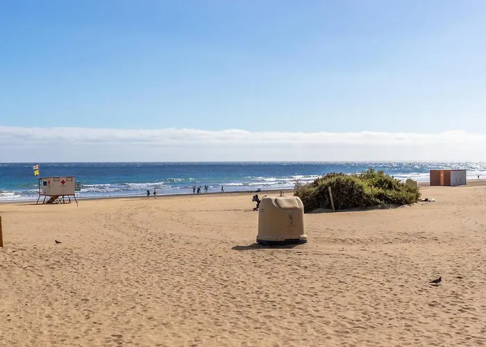 Home2book Modern Olas Blues Maspalomas, Pool 公寓