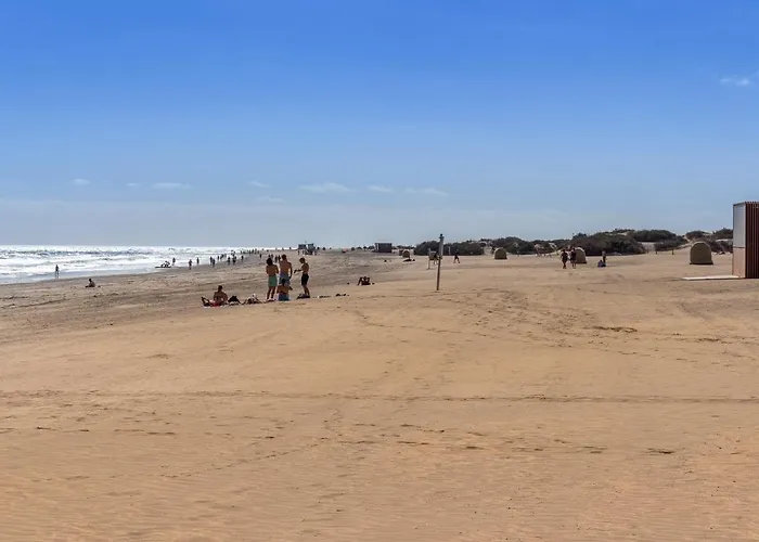 Home2book Modern Olas Blues Maspalomas, Pool 公寓 普拉亚戴尔雷安格莱斯